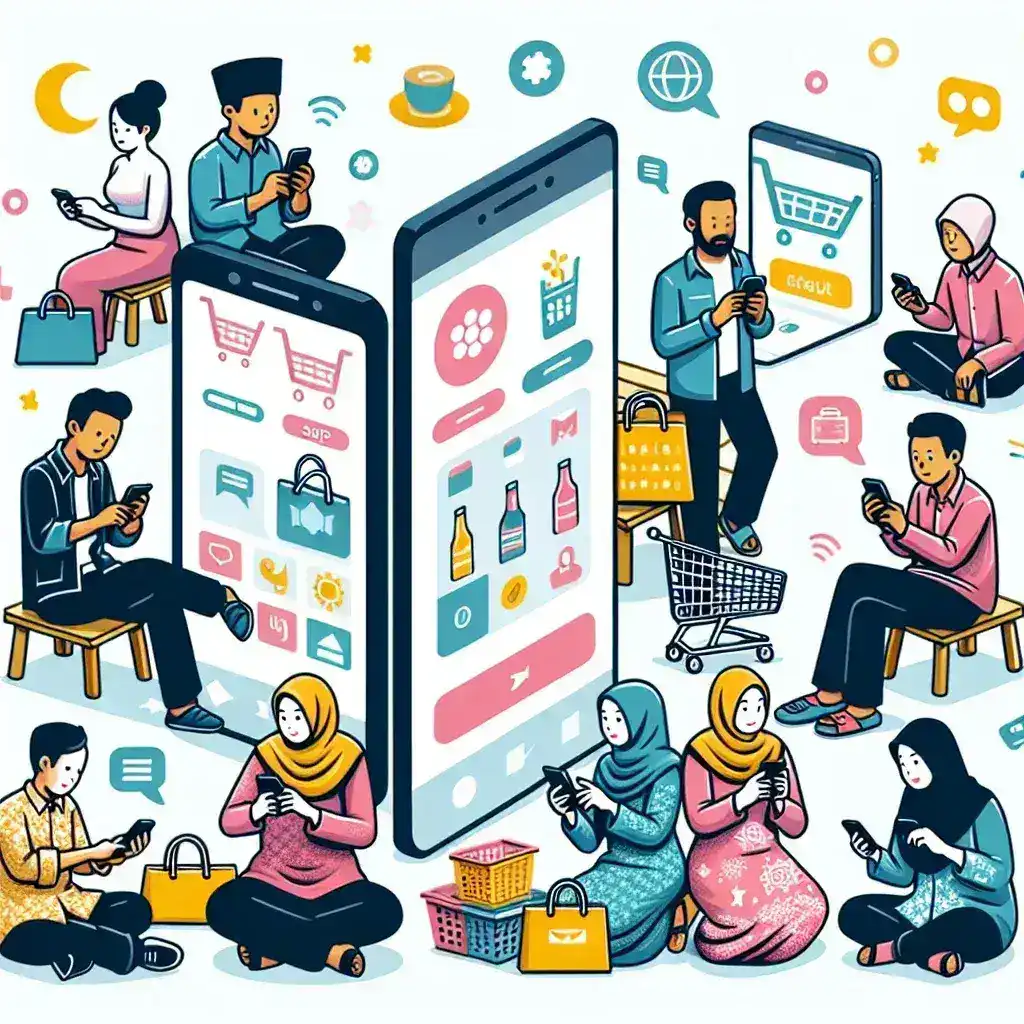 Indonesia Capai Peningkatan 70% Transaksi Belanja Online Lewat Aplikasi Mobile
