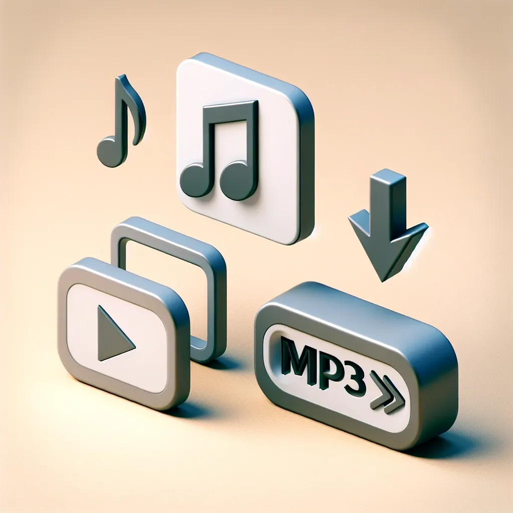 Alt text: "Ilustrasi sederhana cara download lagu TikTok dalam format MP3 untuk kebutuhan pengguna, menampilkan langkah-langkah dan aplikasi terkait."